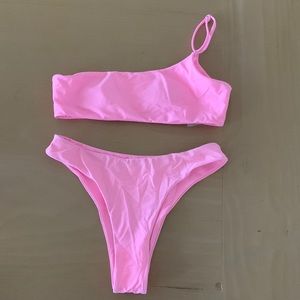 Shein Hot Pink Bikini